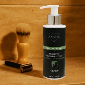 Exfoliating shampoo for men